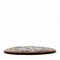 Handmade Ceramic Trivet 8 Inch Round Wall Decor for Kitchen or Dining